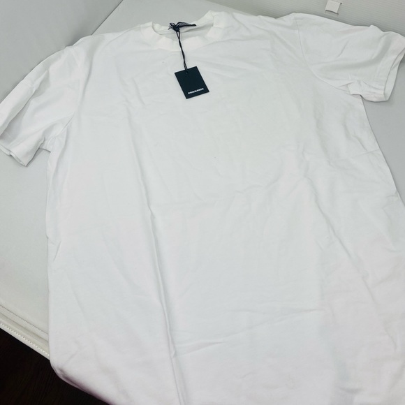DSQUARED2**White T-Shirt**Med. $385 - Picture 2 of 3